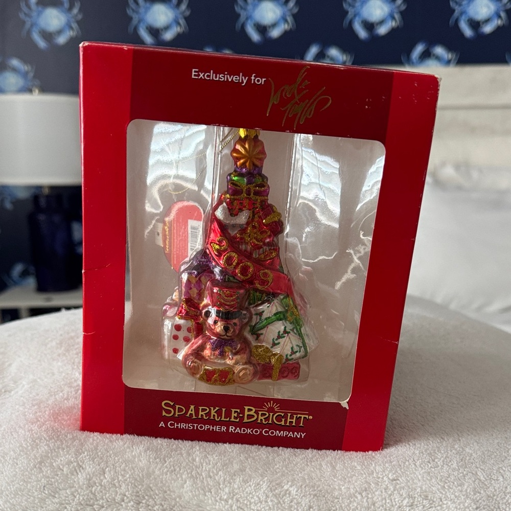 Christopher Radko Multicolor Sparkle-Bright Ornament